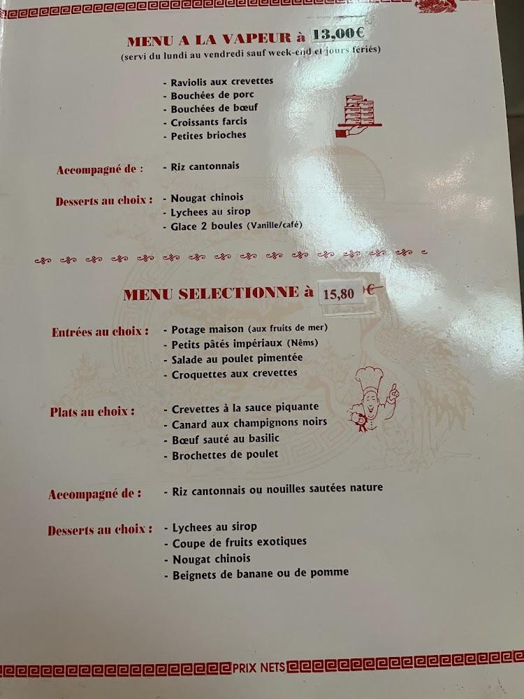 Le Pavillon Du Plessis - Menu Image 4
